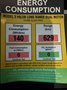 Energy consumption label
